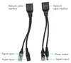 12 V rozdeľovací adaptér POE, stabilný, jednoduchá Náhľad obrázku produktu 3