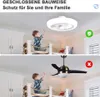 Deckenventilator mit Beleuchtung Fernbedienung APP,36W Produktbild-Vorschau 6