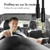 imoshion Câble AUX - Câble audio 3,5 mm / Jack - Mâle à Voir les images du produit 4