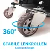 Bituxx Mobiler 80L Ölauffangwagen Ölablassgerät Produktbild-Vorschau 7