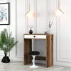 Skye Decor, Lizbon - Walnut, White, Schminktisch, Nussbaum, Produktbild-Vorschau 2