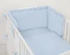 Universelles Nestchen mit Rüsche für Babybett - blau Produktbild-Vorschau 2
