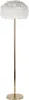 Stehlampe 43 x 170 x 43 cm Metall  Gold Weiß_Natur24 Produktbild-Vorschau