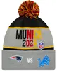 New Era NFL ISG 2026 Wintermütze - MUNICH Lions vs Patriots Produktbild-Vorschau 1