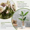 COSTWAY Bananier artificiel 165cm en pot, Plante de Voir les images du produit 7