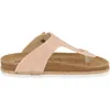Softrelax Damen Zehentrenner Sandale Lederfussbett rose EUR Produktbild-Vorschau 5