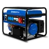 A blue and black generator with a metal frame, shown from a slightly angled front view against a white background. Produktbild-Vorschau