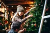 Weihnachtskugeln Kunststoff 8cm 6 Stück - Piniengrün Produktbild-Vorschau 5