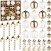 BRUBAKER 33-tlg. Weihnachtskugel Set - Christbaumschmuck Produktbild-Vorschau 1