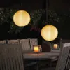 Solar Lampion weiß - Regenfeste Solarlampe - Hochzeit Fest Produktbild-Vorschau 6