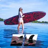 THUNDER Moth Stand Up Paddle Board 320x75x15 cm Rot Shwarz Produktbild-Vorschau 9