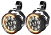 Fari ausiliari a LED per moto, doppio colore, funzione Anteprima dell’immagine prodotto 1