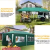 Gazebo Aopunly con finestre con pannelli laterali 3 x 6 m Anteprima dell’immagine prodotto 5