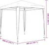 vidaXL Tente de réception professionnelle 2×2 m Vert Voir les images du produit 12