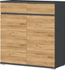 Germania Schuhschrank 3471-562, in Anthrazit/Navarra Eiche Produktbild-Vorschau 1