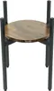 Blumenständer aus Metall, Holz, stehend, Loft, Ständer, Produktbild-Vorschau 25