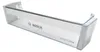 A clear plastic refrigerator door shelf with the Bosch logo and 'accent line' text. Produktbild-Vorschau
