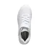 A top-down view of a white children's sneaker. Produktbild-Vorschau