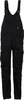 A black pair of overalls shown from the front. Produktbild-Vorschau