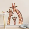 GKA XL Wandtattoo 3 Giraffen GK104 Giraffenfamilie Produktbild-Vorschau 1