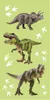 Dinosaurier Tyrannosarurus Duschtuch Badetuch Handtuch Produktbild-Vorschau 3