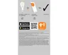LEDVANCE SMART+ Lampada LED Edison E14 filamento 4W 470Lm Anteprima dell’immagine prodotto 12