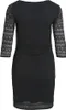 Vila Chikka Lace Langarmkleid Schwarz S Frau Schwarz S Produktbild-Vorschau 4