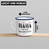 Trendation - Mutter Mama Emaille Tasse Geschenk von Tochter Produktbild-Vorschau 3