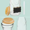 Lot de 2 carafes à eau Relaxdays, 1 litre, carafes en verre Voir les images du produit 3