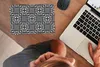 MuchoWow® Mauspad Mousepad Geometrie - Muster - Schwarz Produktbild-Vorschau 3