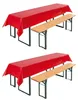 Beautex Party Tischdecke abwaschbar 100x250, für Biertisch Produktbild-Vorschau 1