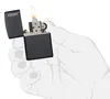 Feuerzeuge ZIPPO BLACK MATTE LOGO 60001203 Produktbild-Vorschau 5