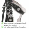 AMKA Prunkzaum Portugiesische Trense Barockzaum schwarz Produktbild-Vorschau 4