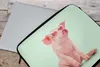 MuchoWow® Laptop Hülle 17 Zoll Laptoptasche Schwein - Rosa Produktbild-Vorschau 4