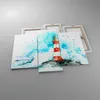 Bild auf Leinwand - Leinwandbild - Leuchtturm Wasser Produktbild-Vorschau 2