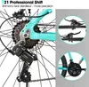 HILAND 26 Zoll Mountainbike Damen mit Lock-Out Federgabel Produktbild-Vorschau 4