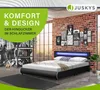 Juskys Polsterbett Sevilla 180 x 200 cm mit Matratze, Produktbild-Vorschau 7