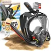 Tauchmaske Schnorchelmaske 180° Panorama CO2 Sicher, Produktbild-Vorschau 1