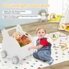 GOPLUS Lauflernwagen in Elefantenform, baby Walker zum Produktbild-Vorschau 5