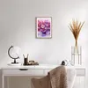 Gerahmtes Poster - Rahmen in heller Eiche - Pastos Blumen Produktbild-Vorschau 6