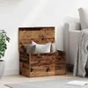 Scatola di Stoccaggio Legno vecchio 60 x 35 x 35 cm Anteprima dell’immagine prodotto 3
