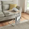Laptoptisch 'Dyrøy' 56x48x37cm  Weiß / Eiche Produktbild-Vorschau 1