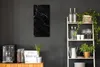Wohnzimmer Leinwand Uhr Geräuschlos Küche 30x60 Schwarzer, Produktbild-Vorschau 2
