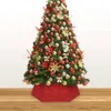 The Living Store Sukně na vánoční stromek červená Ø68x25 cm Náhled obrázku produktu 3