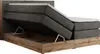 Boxspring kontinentální postel VENETO KING kombinace dřeva Náhled obrázku produktu 5