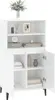vidaXL Tablica biała wysoki połysk 60x36x110 cm materiał Podgląd zdjęcia produktu 7