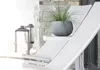 Květináč s vkladem BETON BOWL 37 cm - šedý Náhled obrázku produktu 5