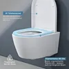doporro Hänge-WC Weiß Wand-WC Toilette mit Soft-Close Produktbild-Vorschau 6