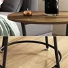 Konferenční stůl Vicco Quebec Starožitné dřevo 50 x 50 cm s Náhled obrázku produktu 5