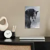 MuchoWow® Poster Pferd - Grau - Braun - Tiere - Rauch 20x30 Produktbild-Vorschau 3
